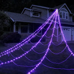Waterproof LED Spider Web Lights