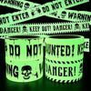 Halloween Warning Glow Tape